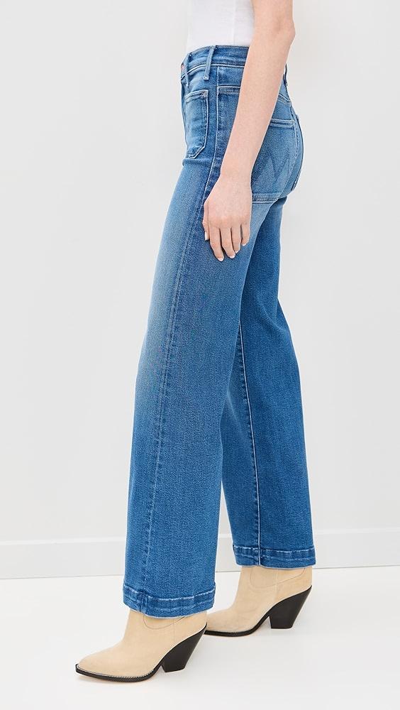 MOTHER Hustler Roller Patch Pocket Sneak Jeans | Shopbop Product Image