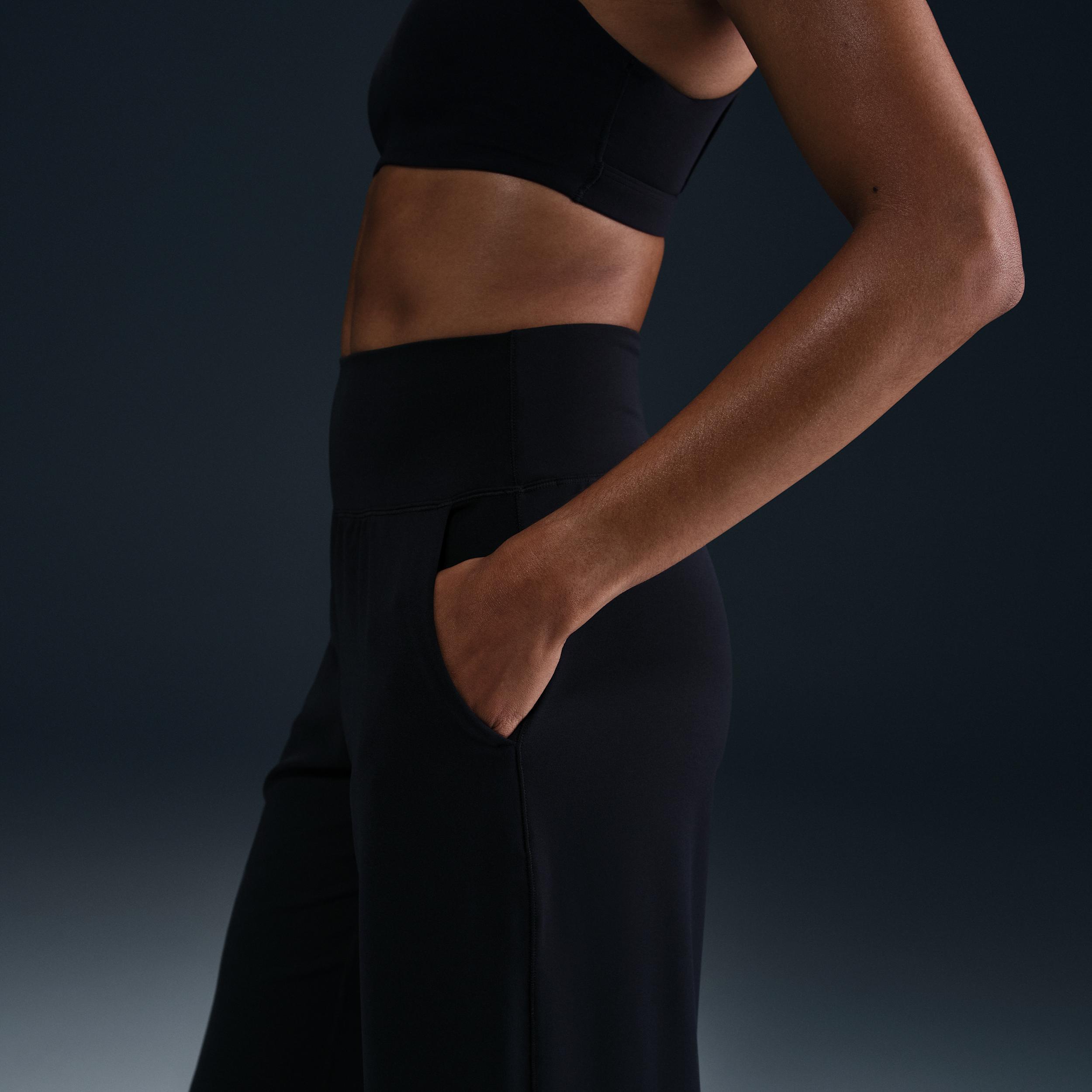 Nike Zenvy Women's Dri-FIT High-Waisted Wide-Leg Pants Product Image