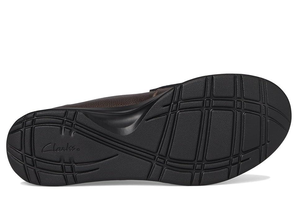 Clarks® Ellowyn Penny Women's Leather Loafers, Size: 11, Black Product Image