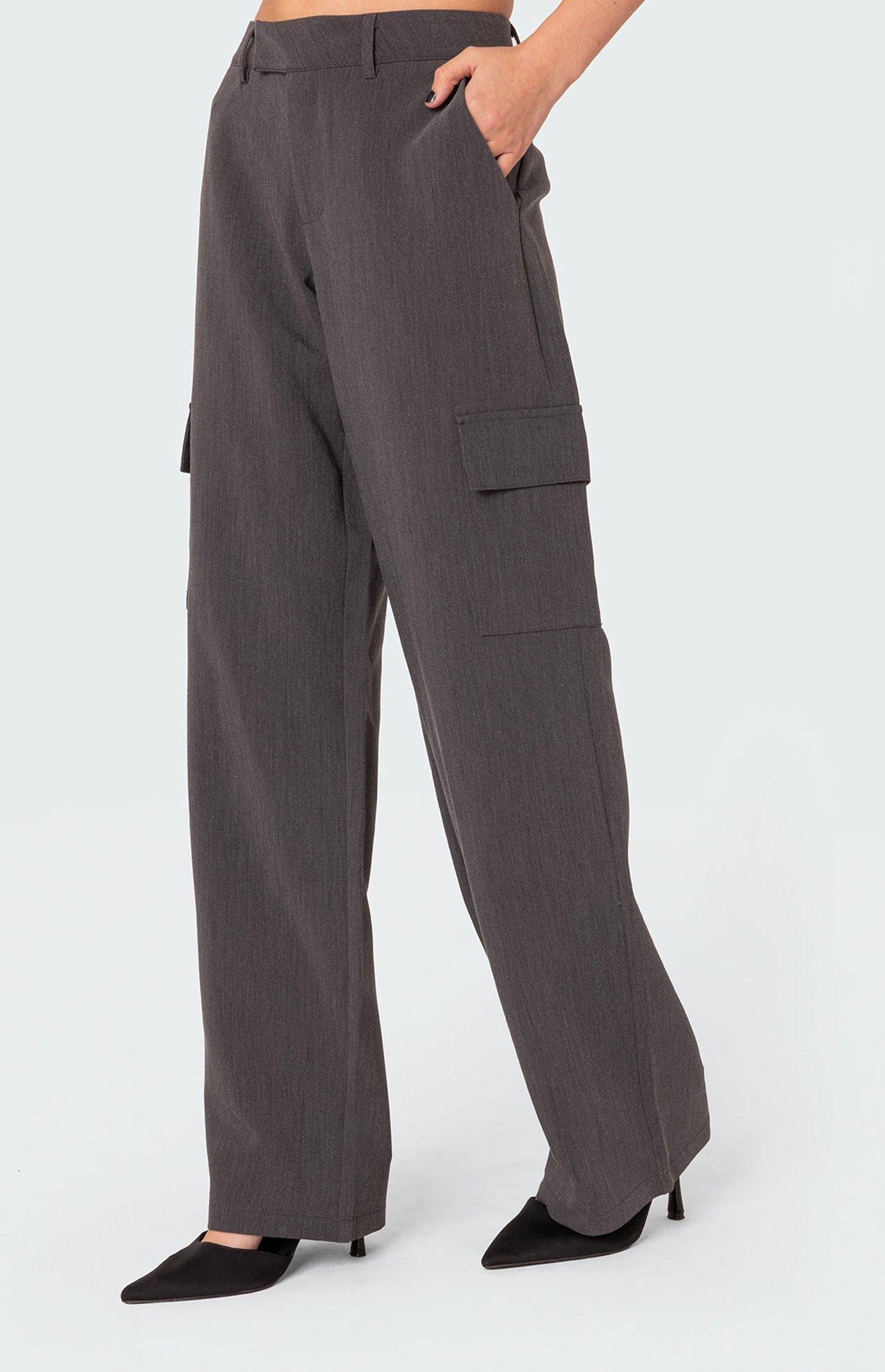 Edikted Women's Faith Relaxed Cargo Trousers Product Image