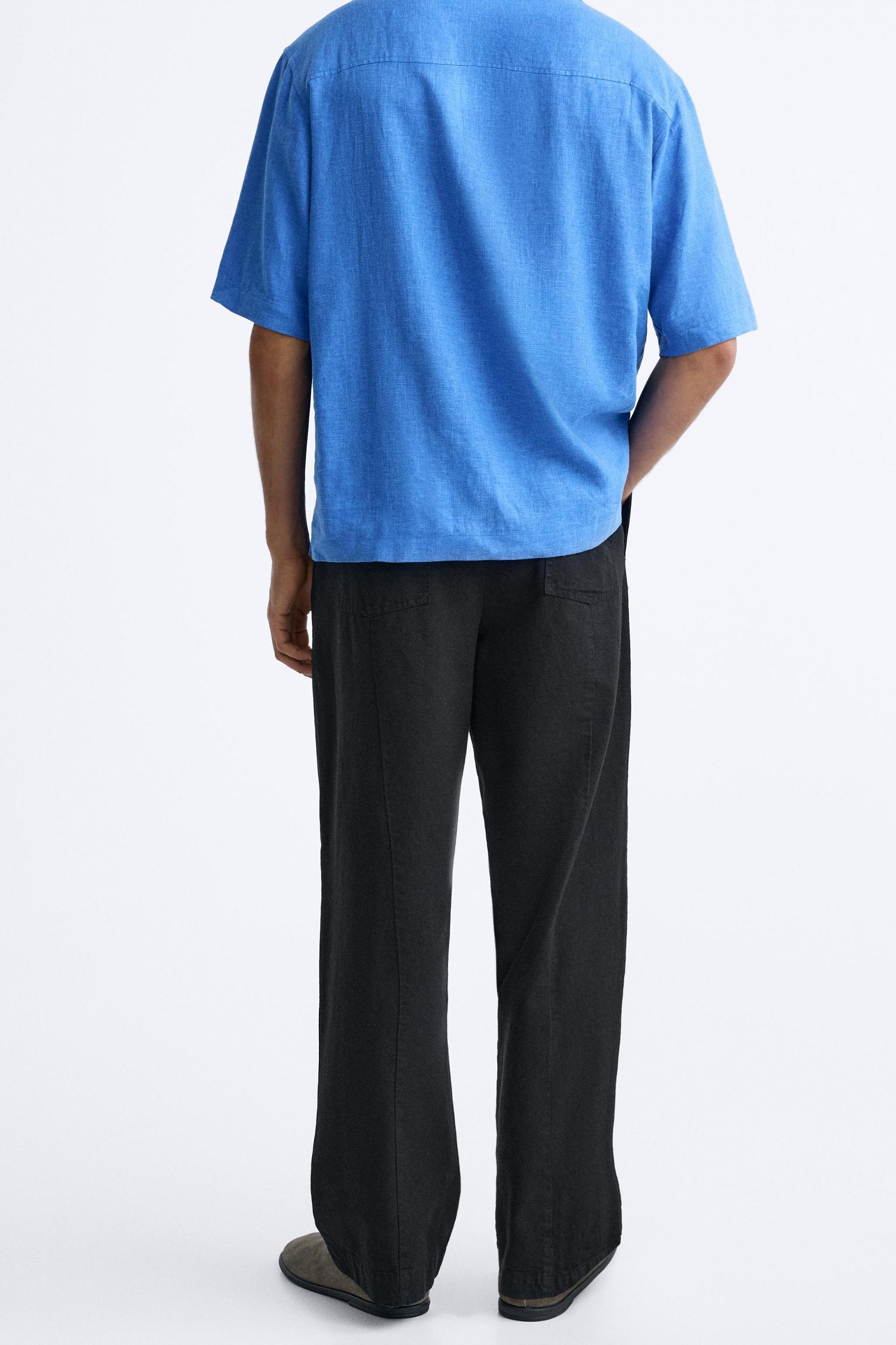 COTTON - LINEN PANTS Product Image