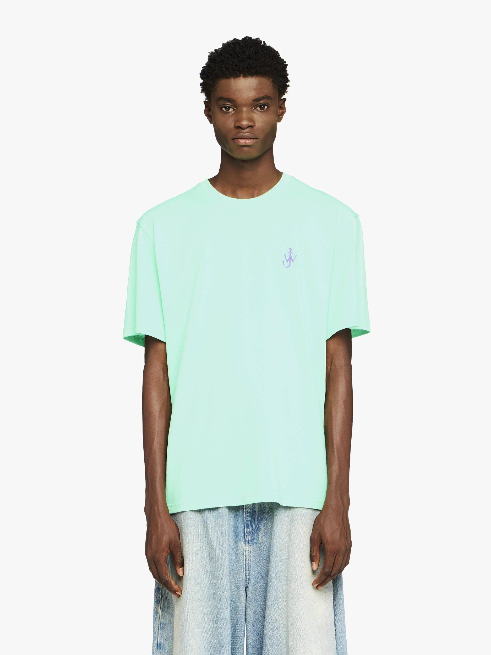 T-SHIRT WITH ANCHOR EMBROIDERY Product Image