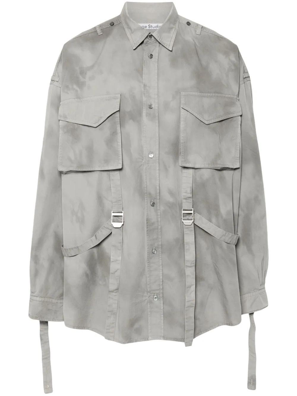 ACNE STUDIOS Button-up Shirt In Dlh Mid Grey Product Image