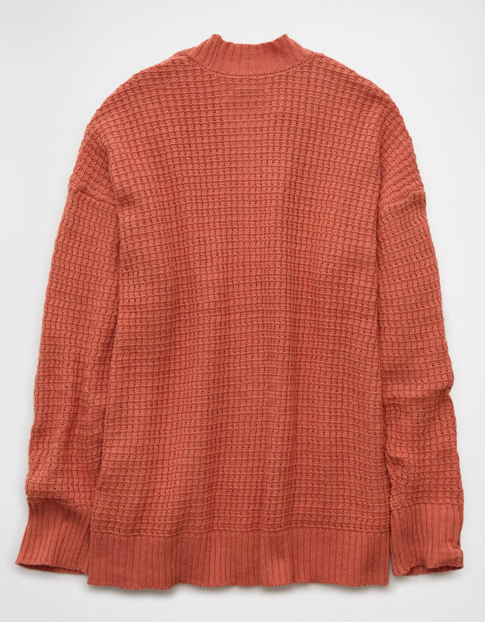 AE Open Knit Cardigan Product Image