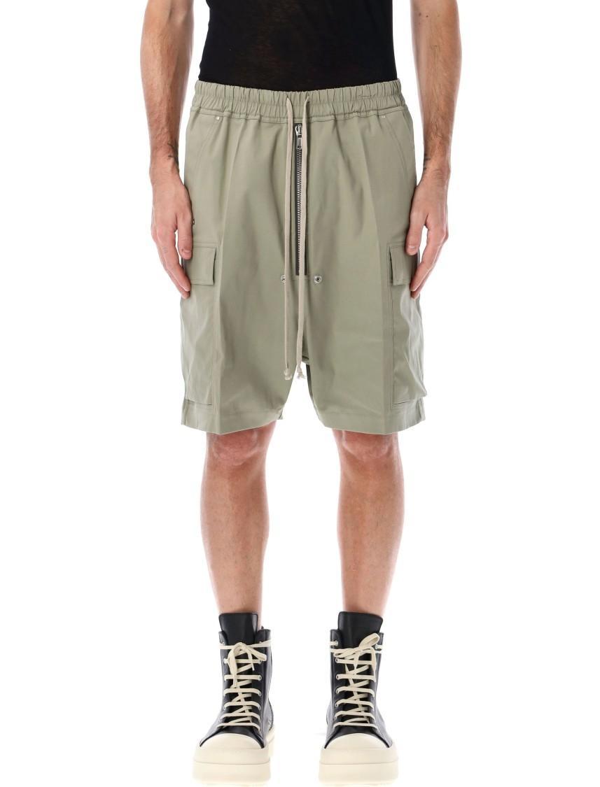RICK OWENS Cargobela Short In Celadon Product Image