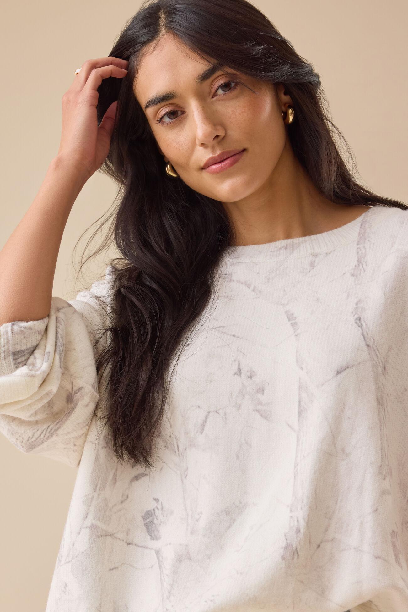Chloe Camo Sweater Product Image