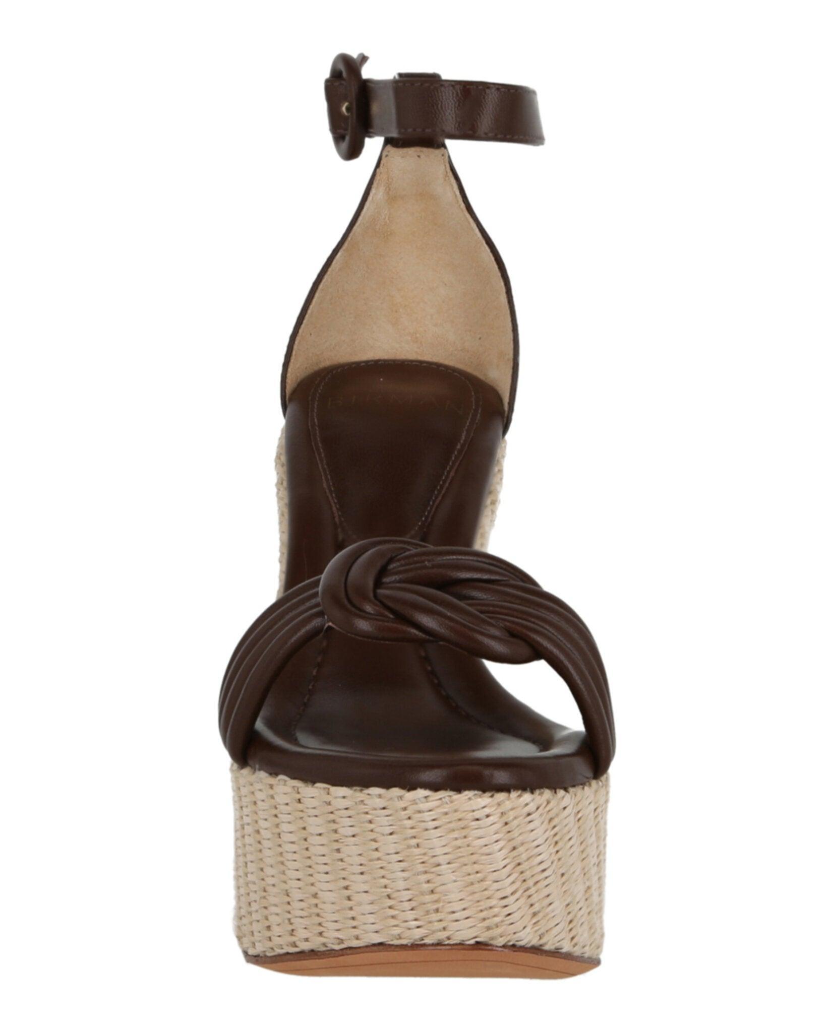 Alexandre Birman Vicky Ankle Wrap Platform Sandals Product Image