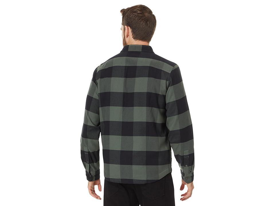 Flylow Lassen Fleece Lined Flannel (Grove) Men's Clothing Product Image