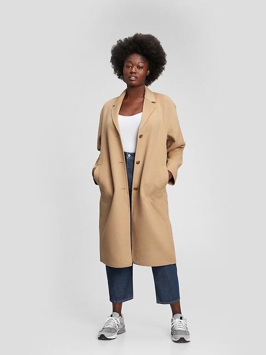 Oversized Wool Coat Product Image
