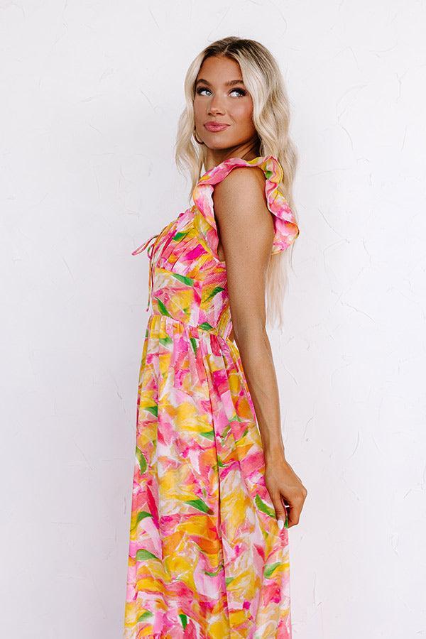 Courtyard Garden Maxi Dress Product Image