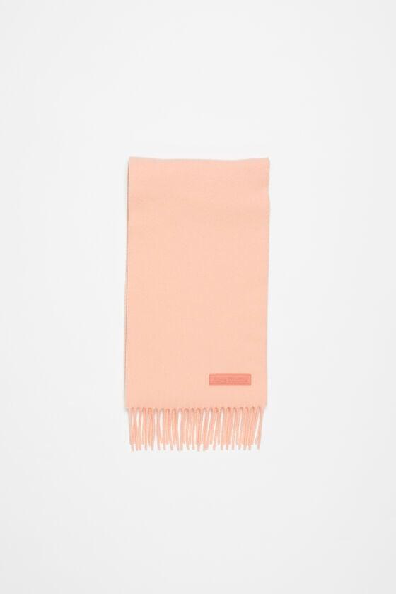 Fringe wool scarf - Narrow Product Image