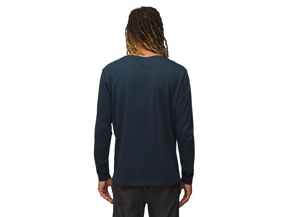 Prana Everyday LS Tee (Stormy Night) Men's T Shirt Product Image