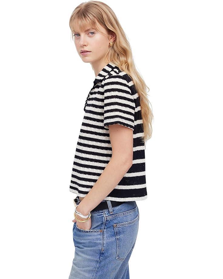 Women's Madewell Bali Crochet Polo Product Image