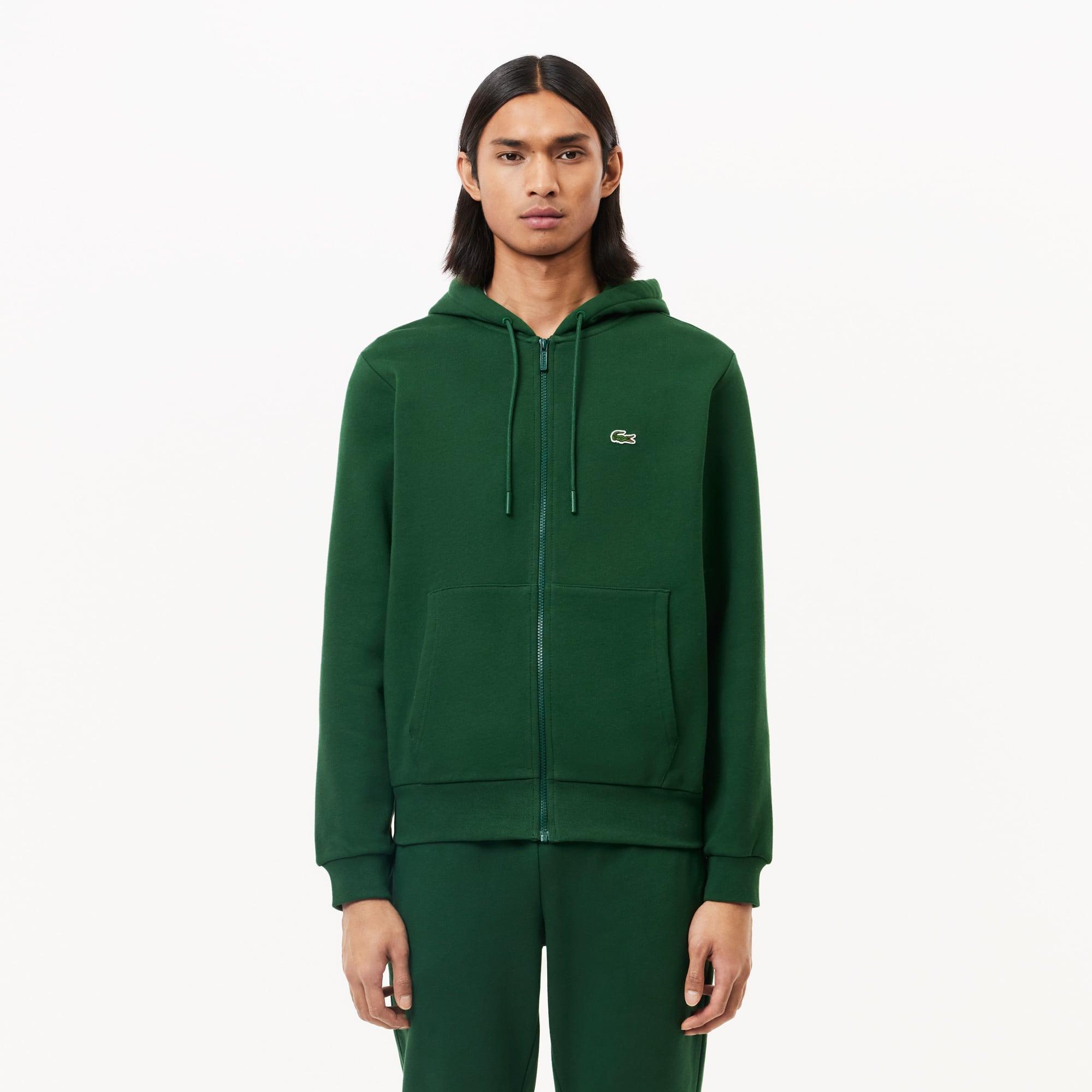 Men's Zip-Up Fleece Hoodie Product Image