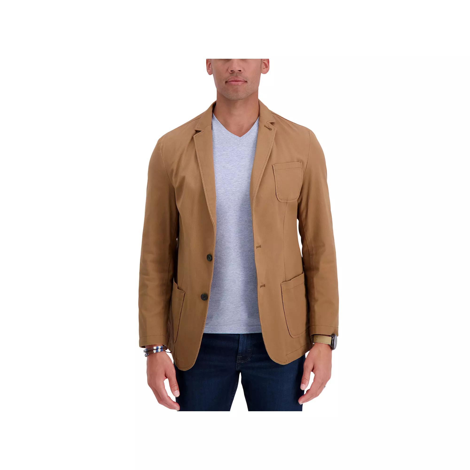 Mens Haggar Smart Wash Comfort Stretch Slim-Fit Sport Jacket Product Image
