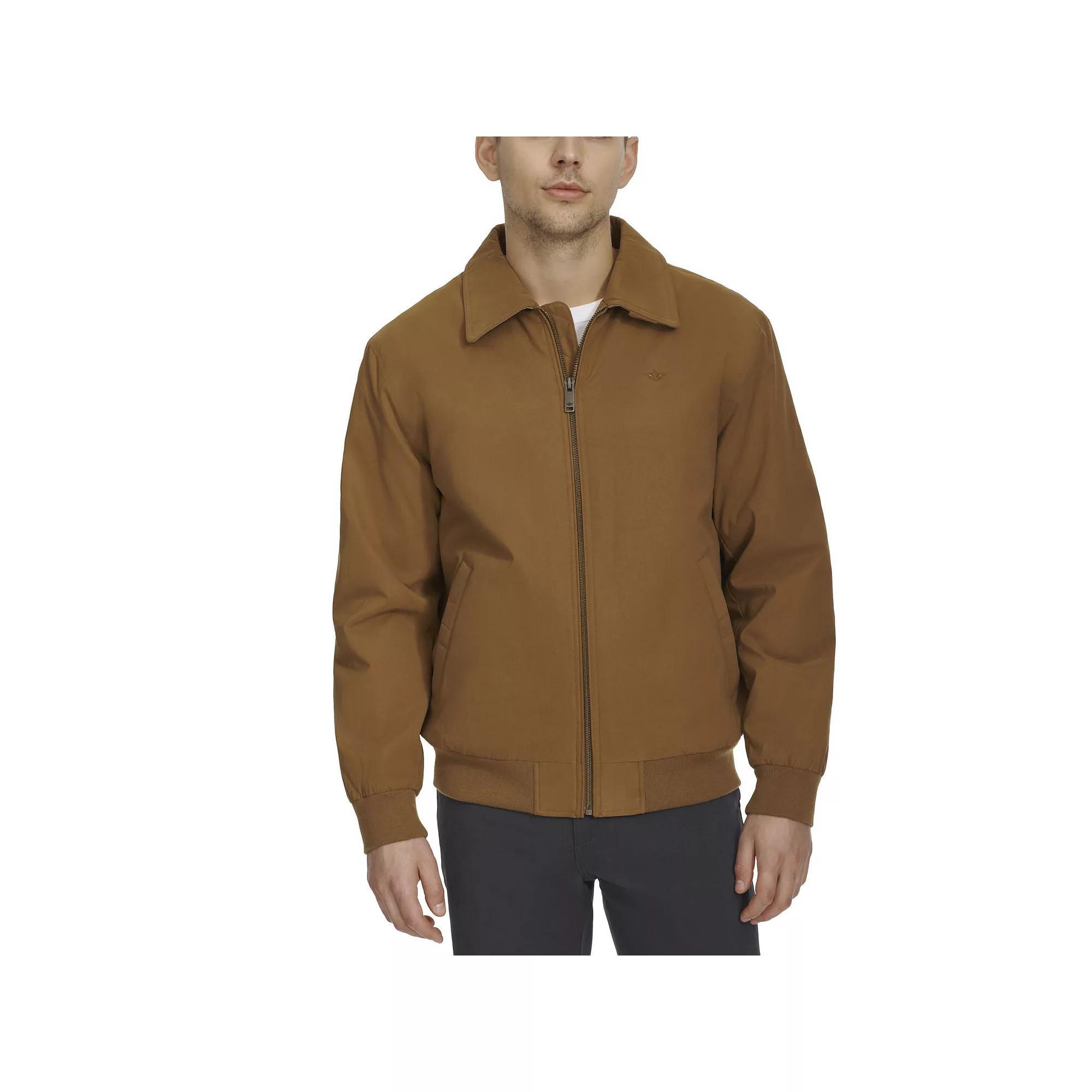 Men's Dockers® Micro-Twill Filled Golf Bomber Jacket, Size: XL, Monks Robe Product Image