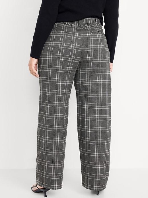 Extra High-Waisted Taylor Trouser Wide-Leg Pants Product Image