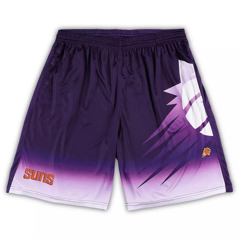 Men's Fanatics Branded Purple Phoenix Suns Big & Tall Graphic Shorts, Size: XLT, Phx Purple Product Image