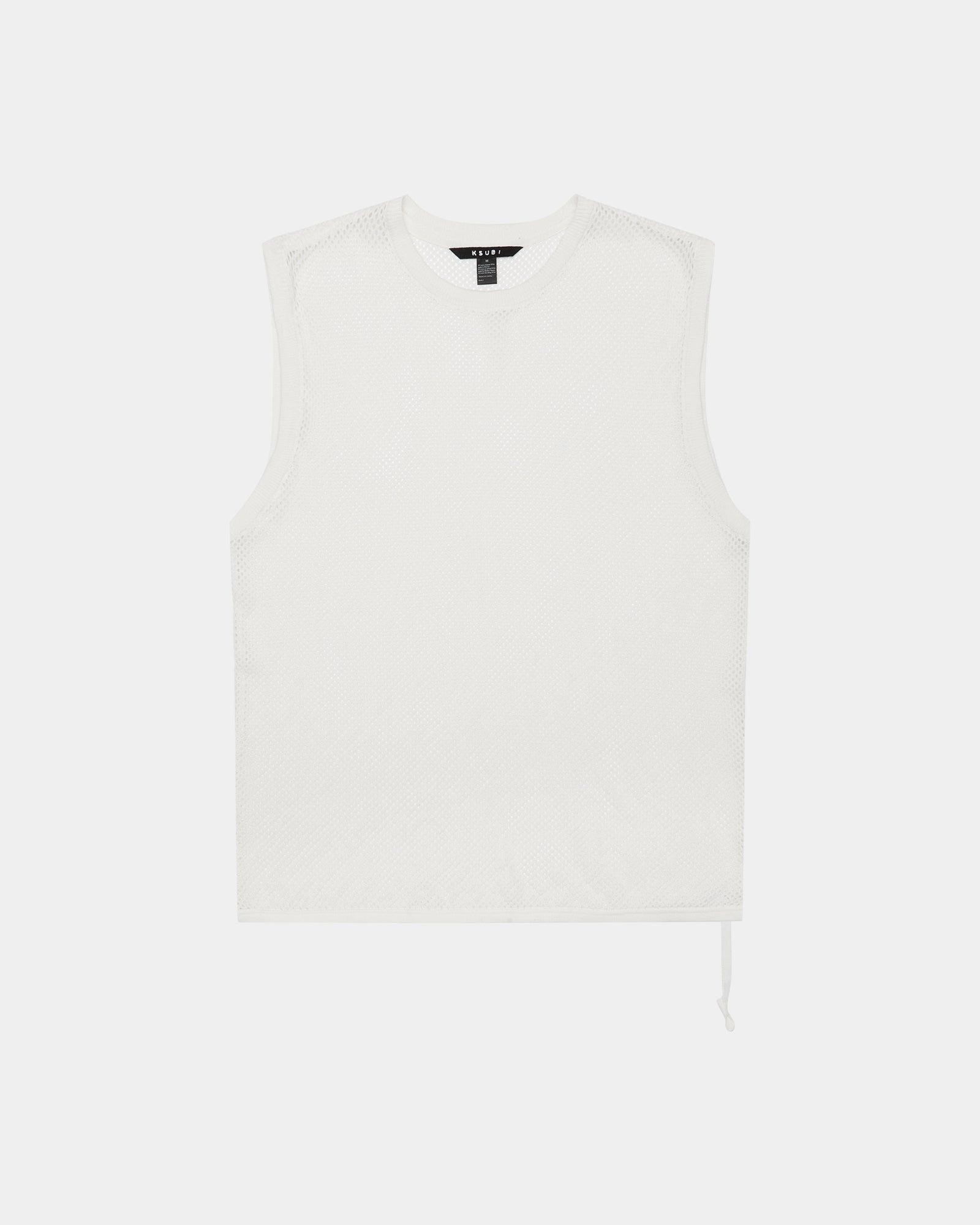 NETWORTH TANK WHITE Male Product Image