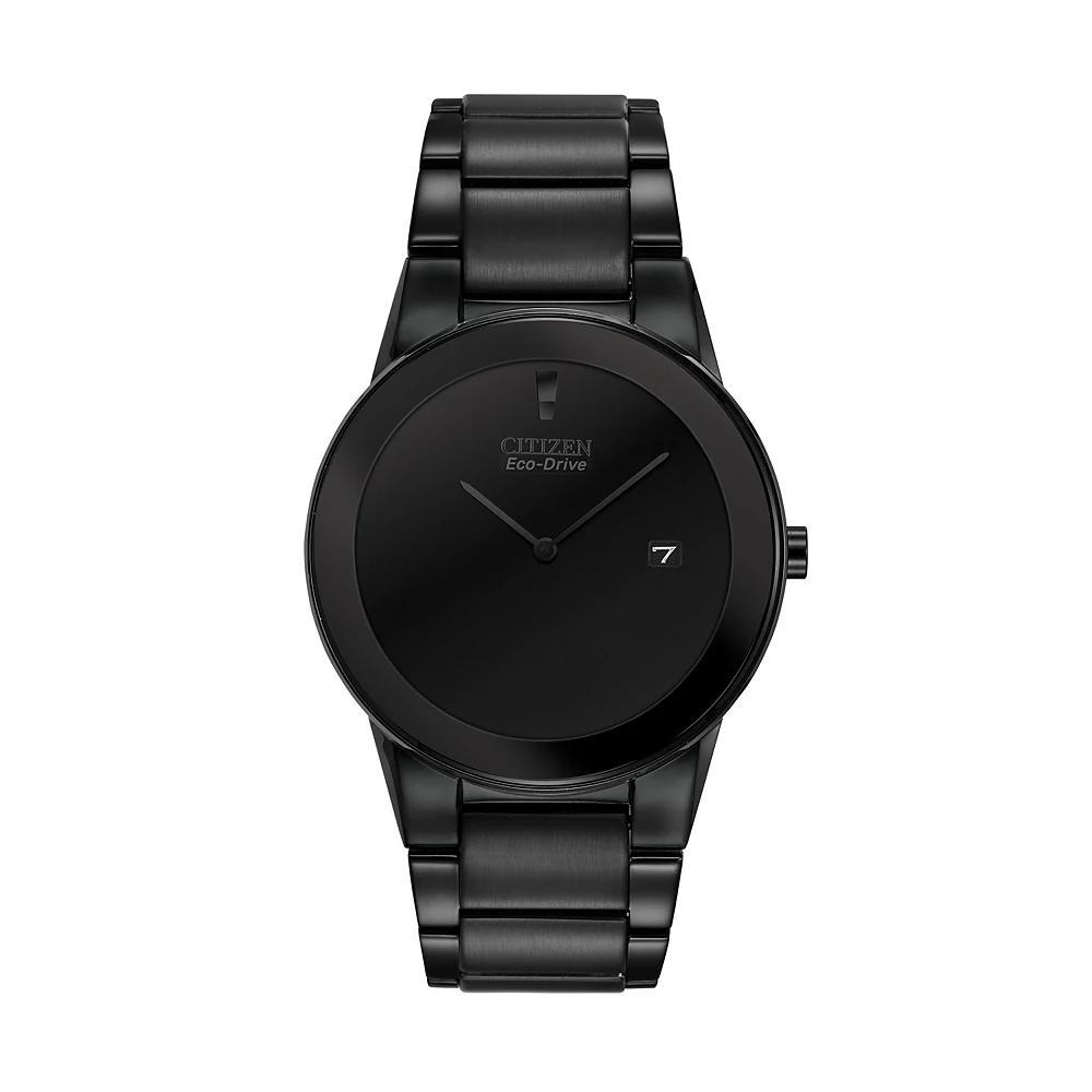 Citizen Eco-Drive Mens Axiom Stainless Steel Watch - AU1065-58E Black Product Image
