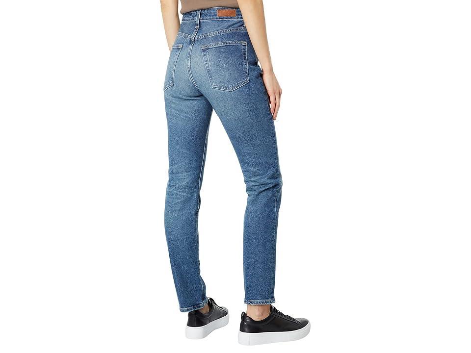 AG Jeans Alexxis High-Rise Vintage Slim Straight in 14 Years Mentor (14 Years Mentor) Women's Clothing Product Image