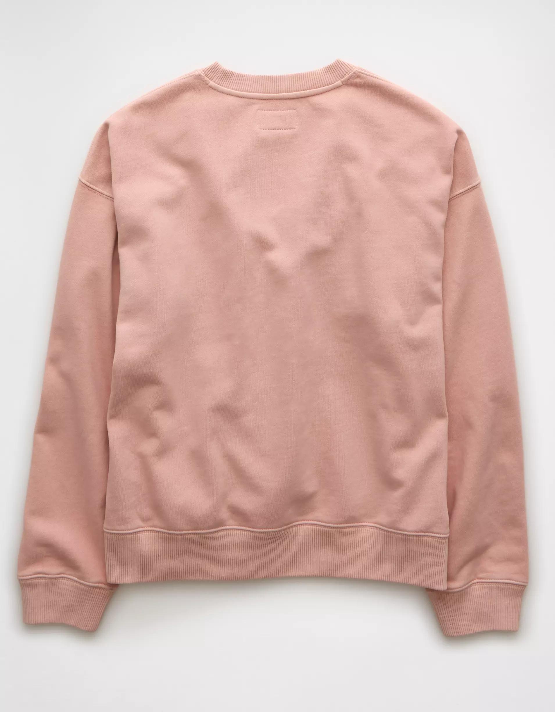 AE Valentine's Day Graphic Relaxed Crew Neck Sweatshirt Product Image