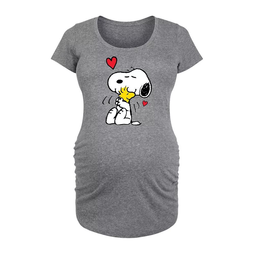 Maternity Star Spangled Babe Graphic Tee, Womens Blue Product Image
