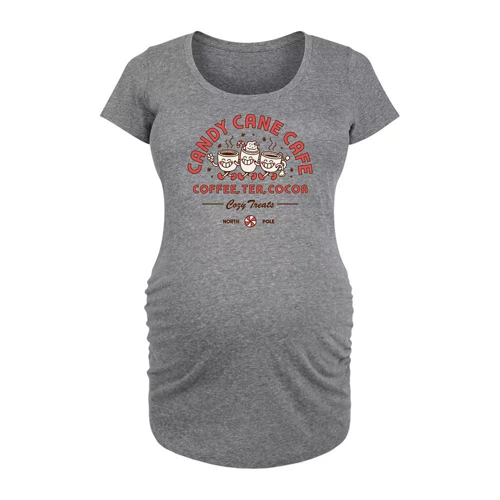 Maternity Star Spangled Babe Graphic Tee, Womens Blue Product Image