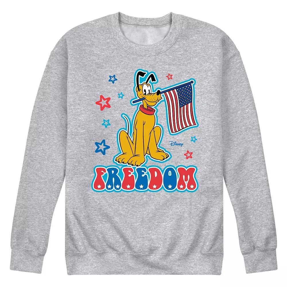 Disneys Pluto Mens Freedom Fleece Sweatshirt Product Image
