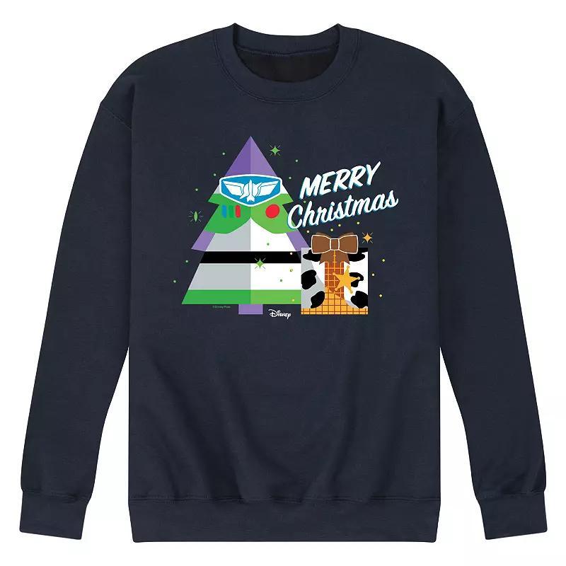 Disney / Pixars Toy Story Mens Merry Christmas Fleece Sweatshirt Product Image