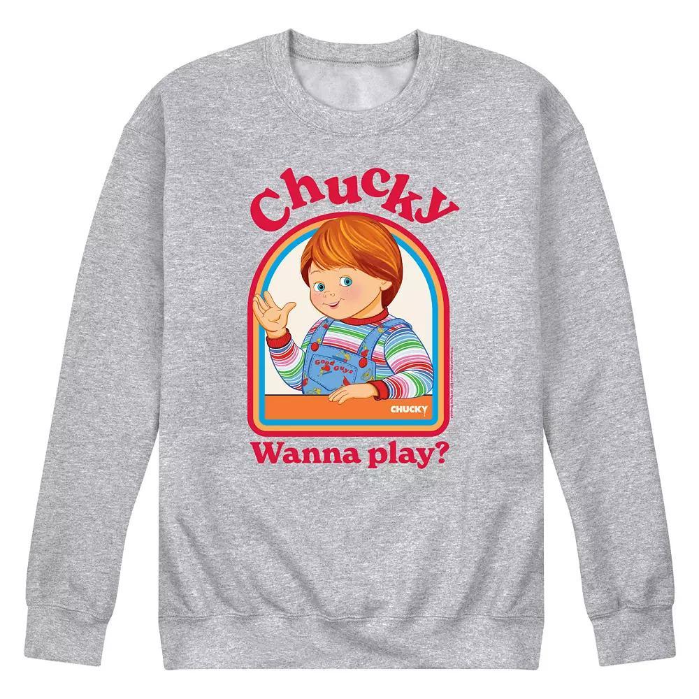 Mens Chucky Wanna Play Fleece Sweatshirt Product Image