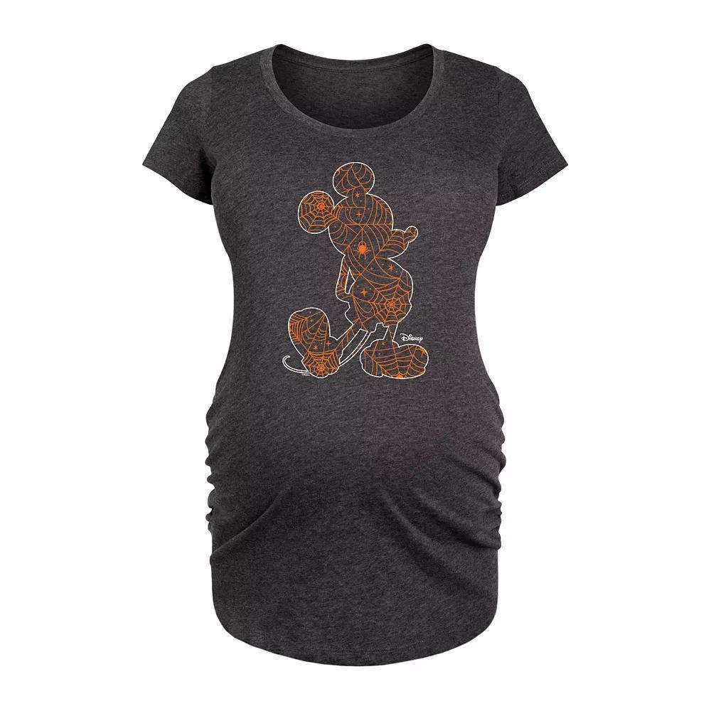 Maternity Great Britain Flag Graphic Tee, Womens Heather Grey Product Image