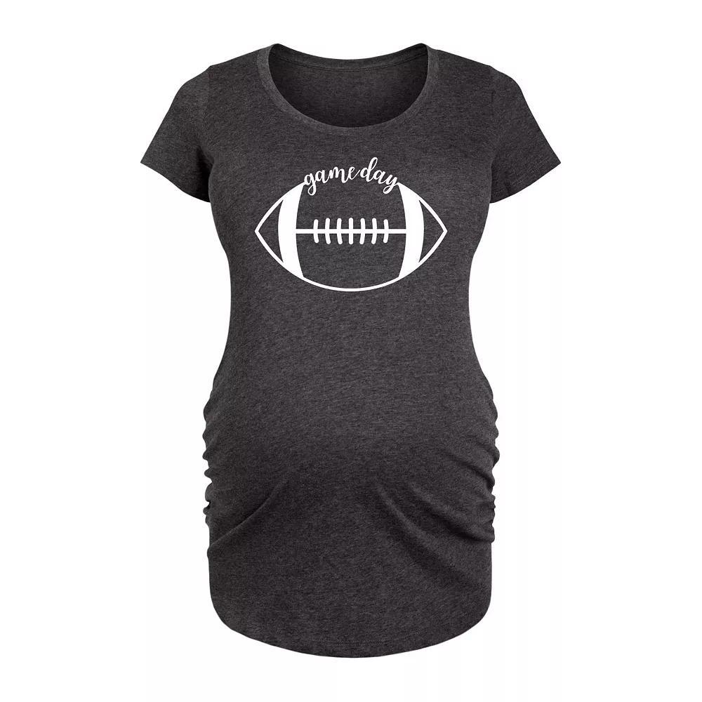 Maternity Heart Tree Of Life Graphic Tee, Womens Heather Grey Product Image