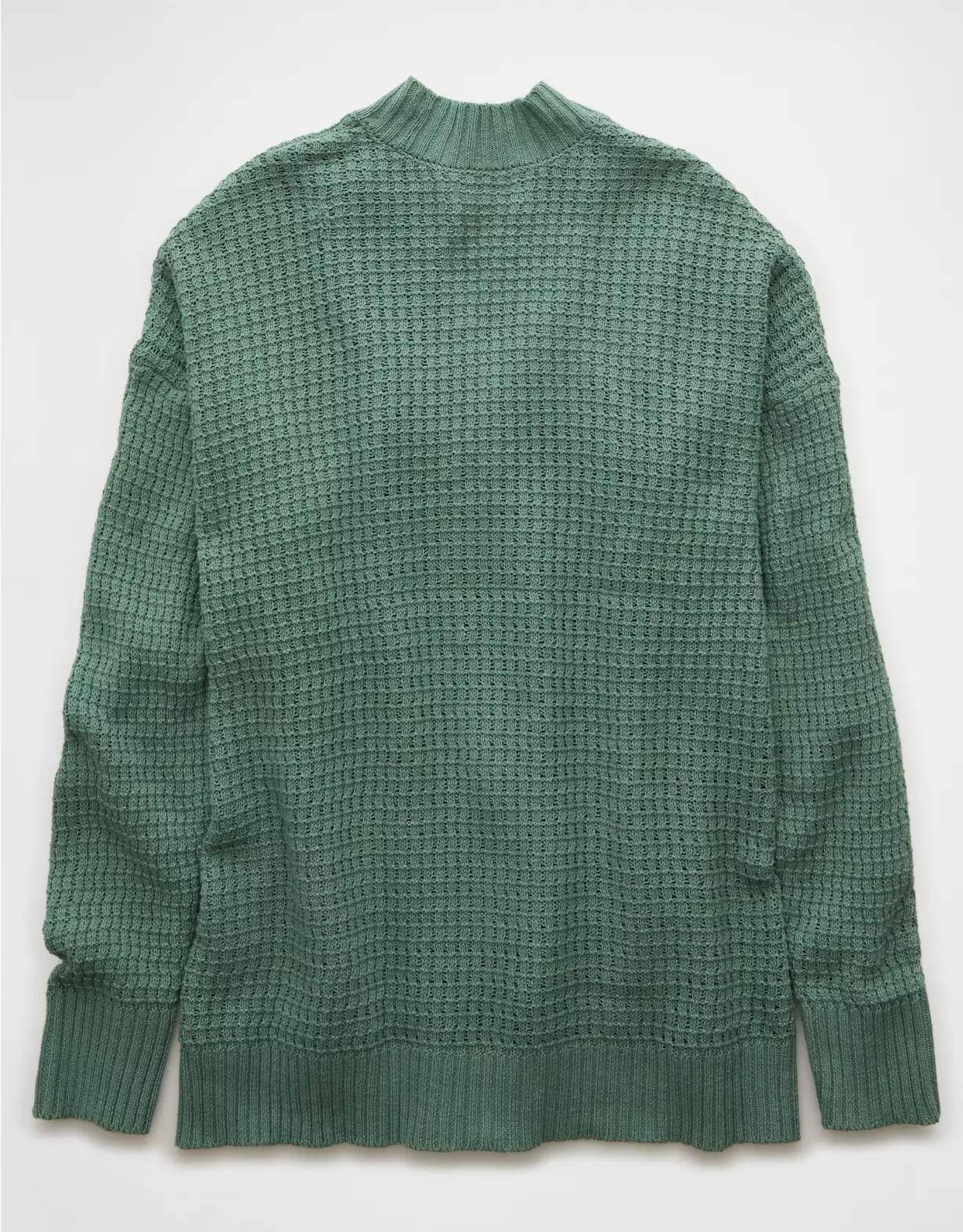 AE Open Knit Cardigan Product Image