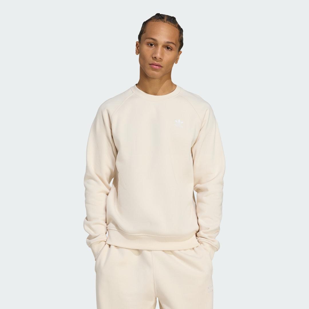 adidas Trefoil Essentials Crew Sweatshirt Night Indigo 2XL Mens Product Image
