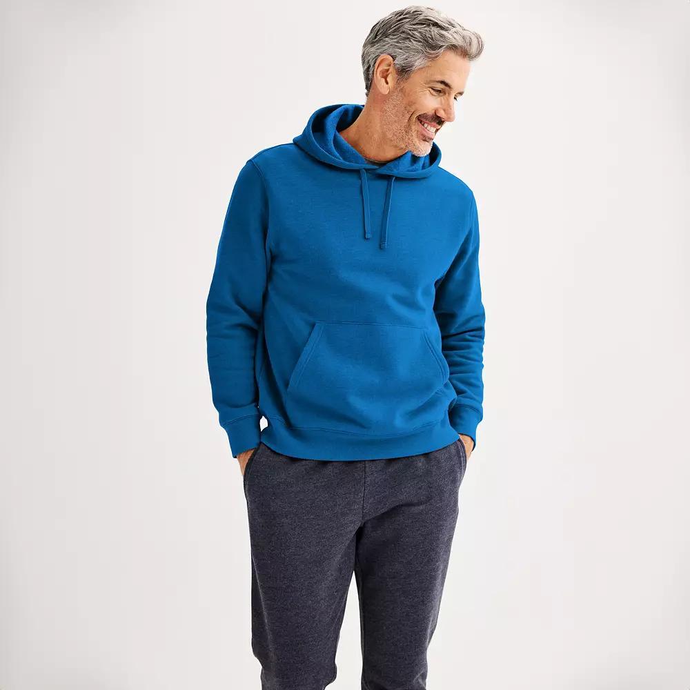 Men's Tek Gear® Ultra Soft Fleece Hoodie, Size: XL, Red Product Image