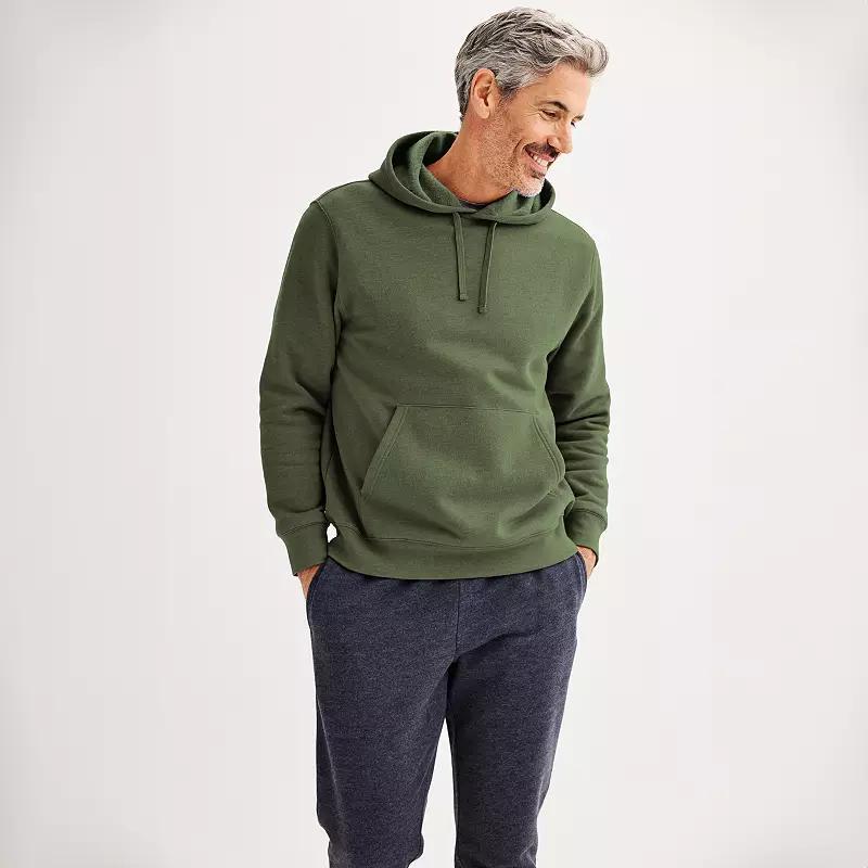 Men's Tek Gear® Ultra Soft Fleece Hoodie, Size: XL, Red Product Image