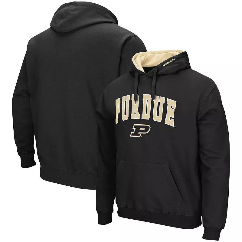 Men's Colosseum Purple Northwestern Wildcats Arch & Logo 3.0 Pullover Hoodie, Size: 3XL Product Image