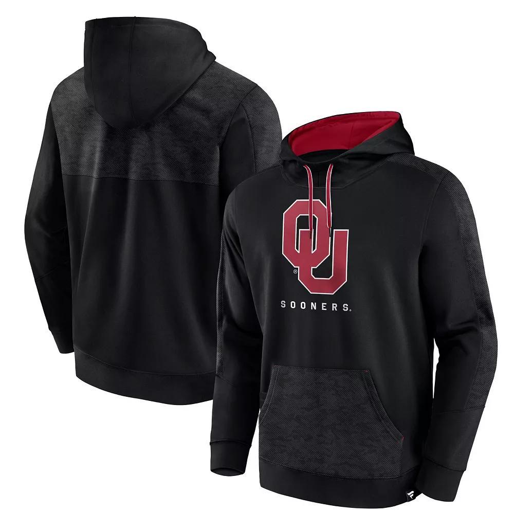 Men's Fanatics Branded Black Oklahoma Sooners Defender Pullover Hoodie, Size: XL Product Image