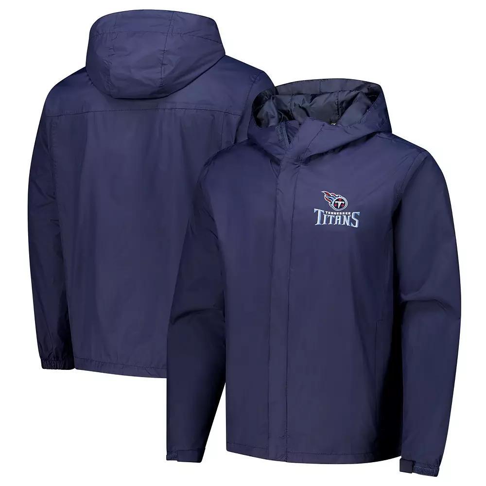 Men's Dunbrooke Navy Tennessee Titans Tropic Waterproof Packable Full-Zip Hoodie Jacket, Size: 2XL, Blue Product Image