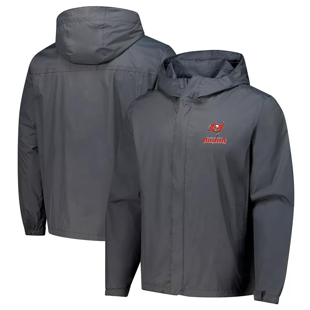 Men's Dunbrooke Graphite Tampa Bay Buccaneers Tropic Waterproof Packable Full-Zip Hoodie Jacket, Size: 2XL, Dark G Product Image