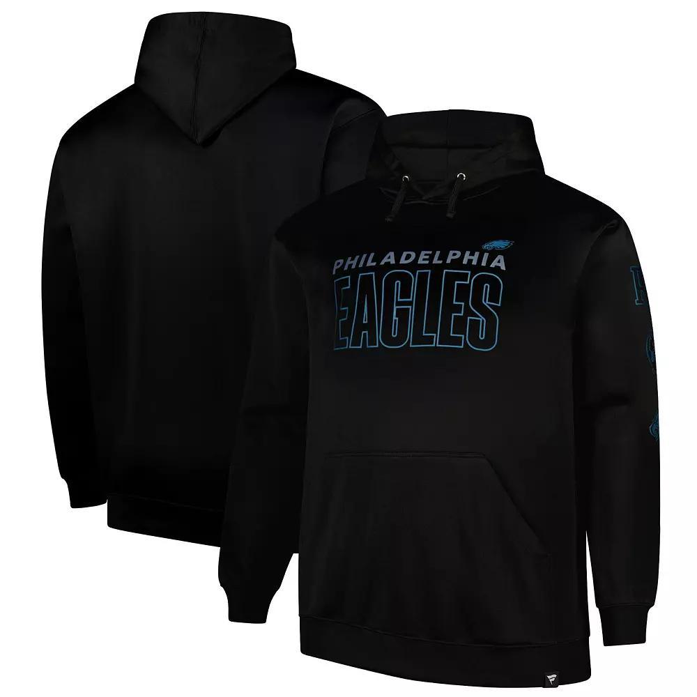 Men's Fanatics  Black Jacksonville Jaguars Big & Tall Fleece Pullover Hoodie, Size: 5XB Product Image