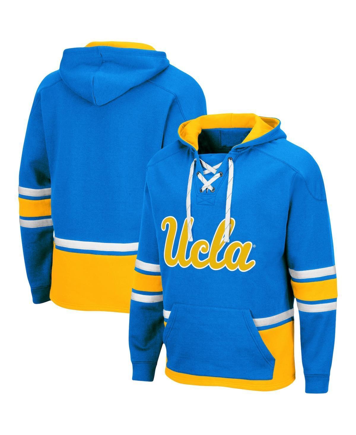 Men's Colosseum Blue UCLA Bruins Lace Up 3.0 Pullover Hoodie, Size: Large Product Image