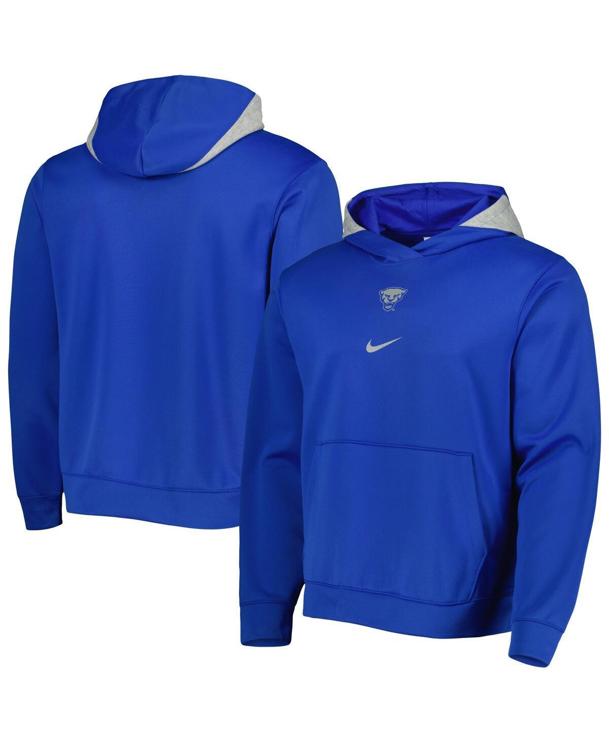 Men's Nike Royal Pitt Panthers Spotlight Performance Pullover Hoodie, Size: Large, Blue Product Image