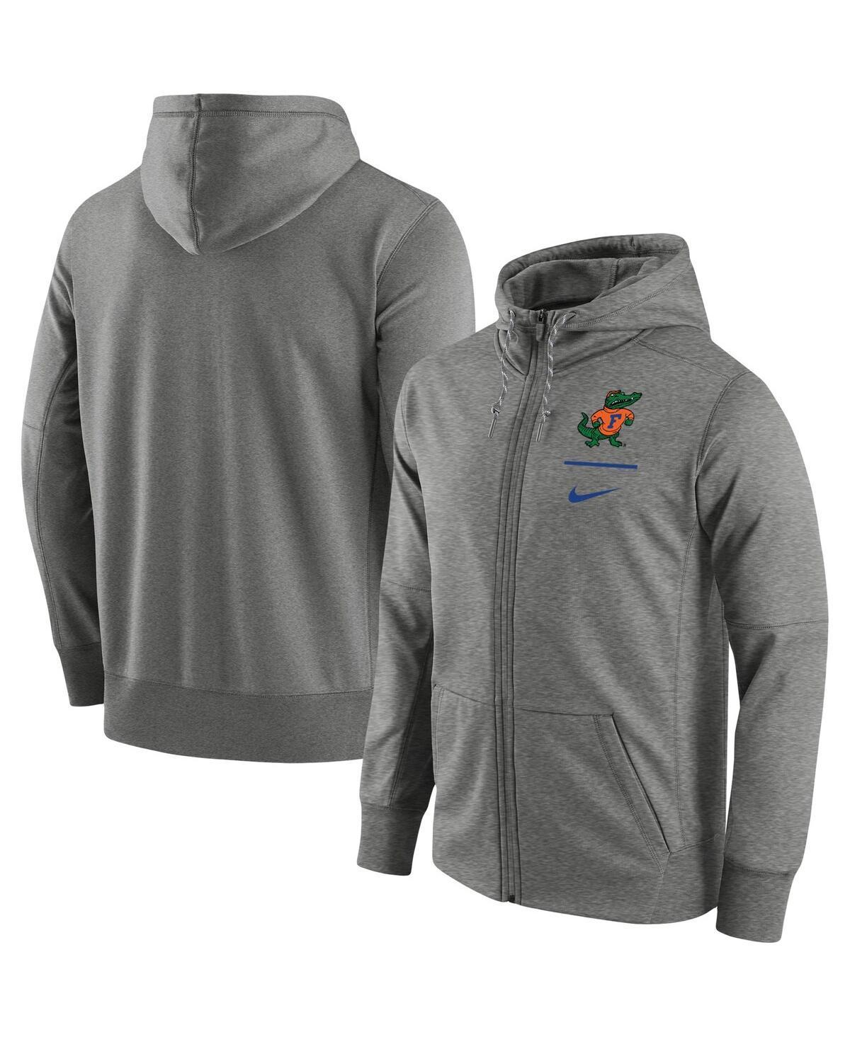 Men's Nike Royal Florida Gators Logo Stack Performance Full-Zip Hoodie, Size: 2XL, Blue Product Image