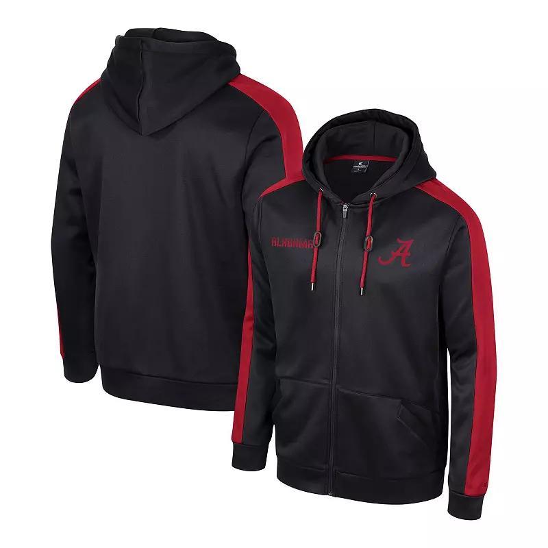 Men's Colosseum  Navy Notre Dame Fighting Irish Reese Full-Zip Hoodie, Size: Small, Blue Product Image