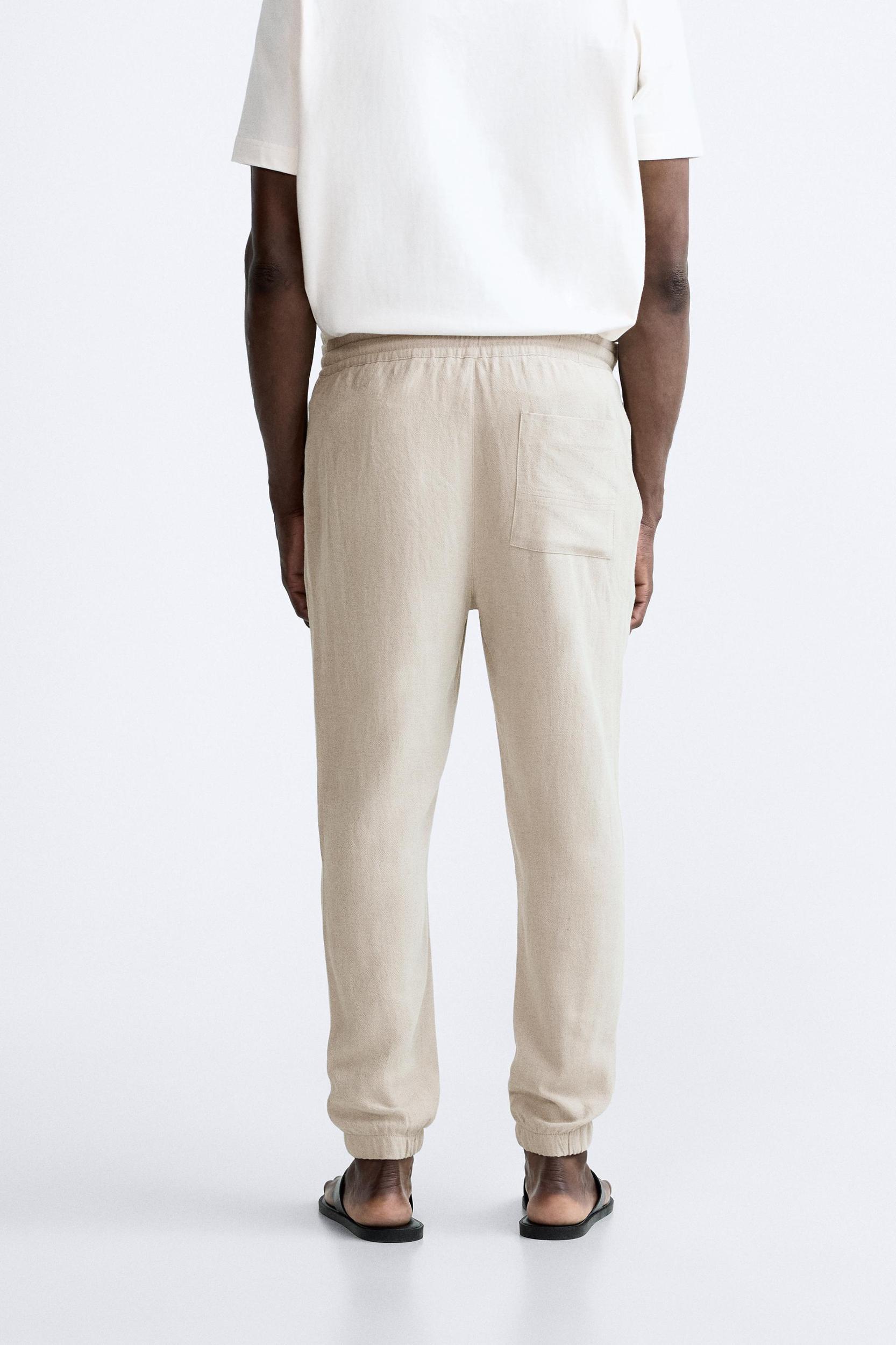 VISCOSE - LINEN PANTS Product Image