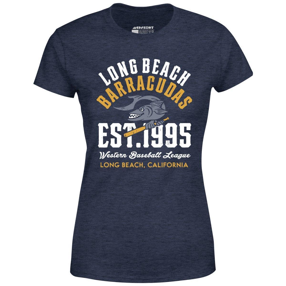 Long Beach Barracudas - California - Vintage Defunct Baseball Teams - Women's T-Shirt Female Product Image