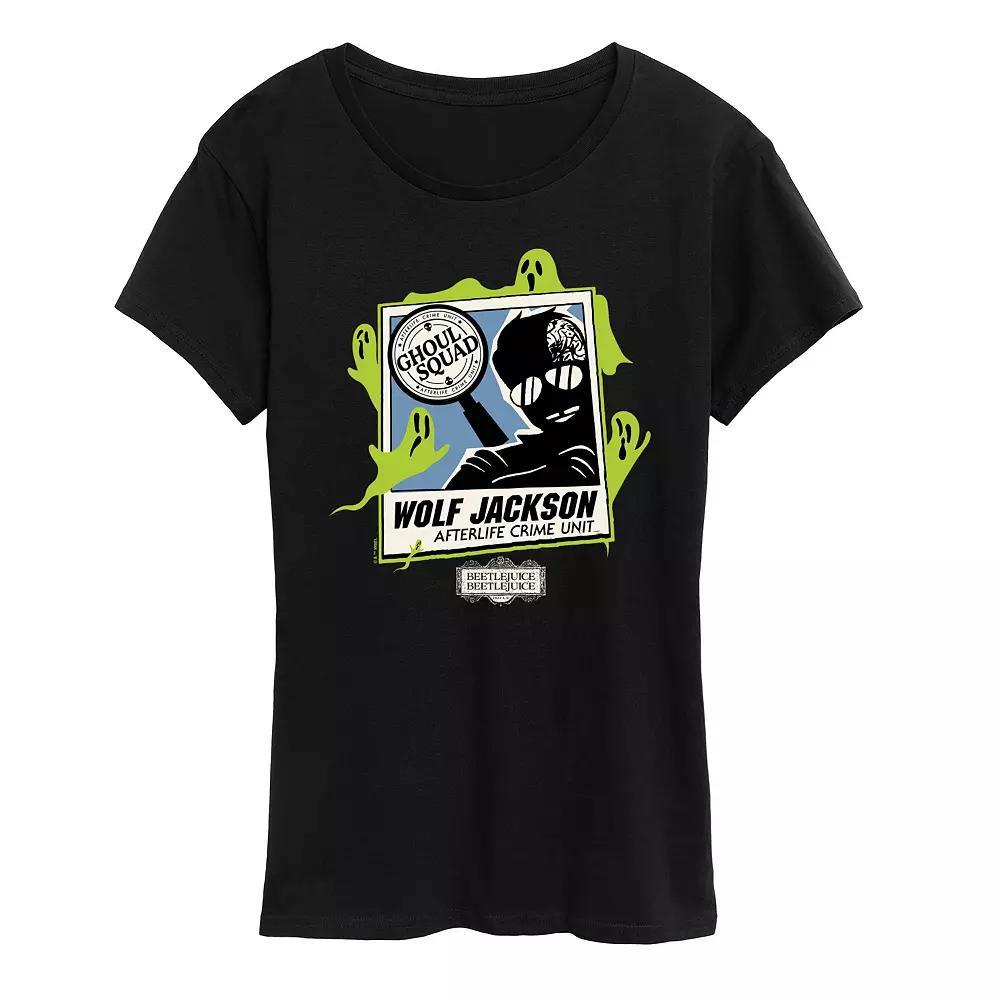 Womens Beetlejuice 2 Wolf Jackson Graphic Tee Product Image