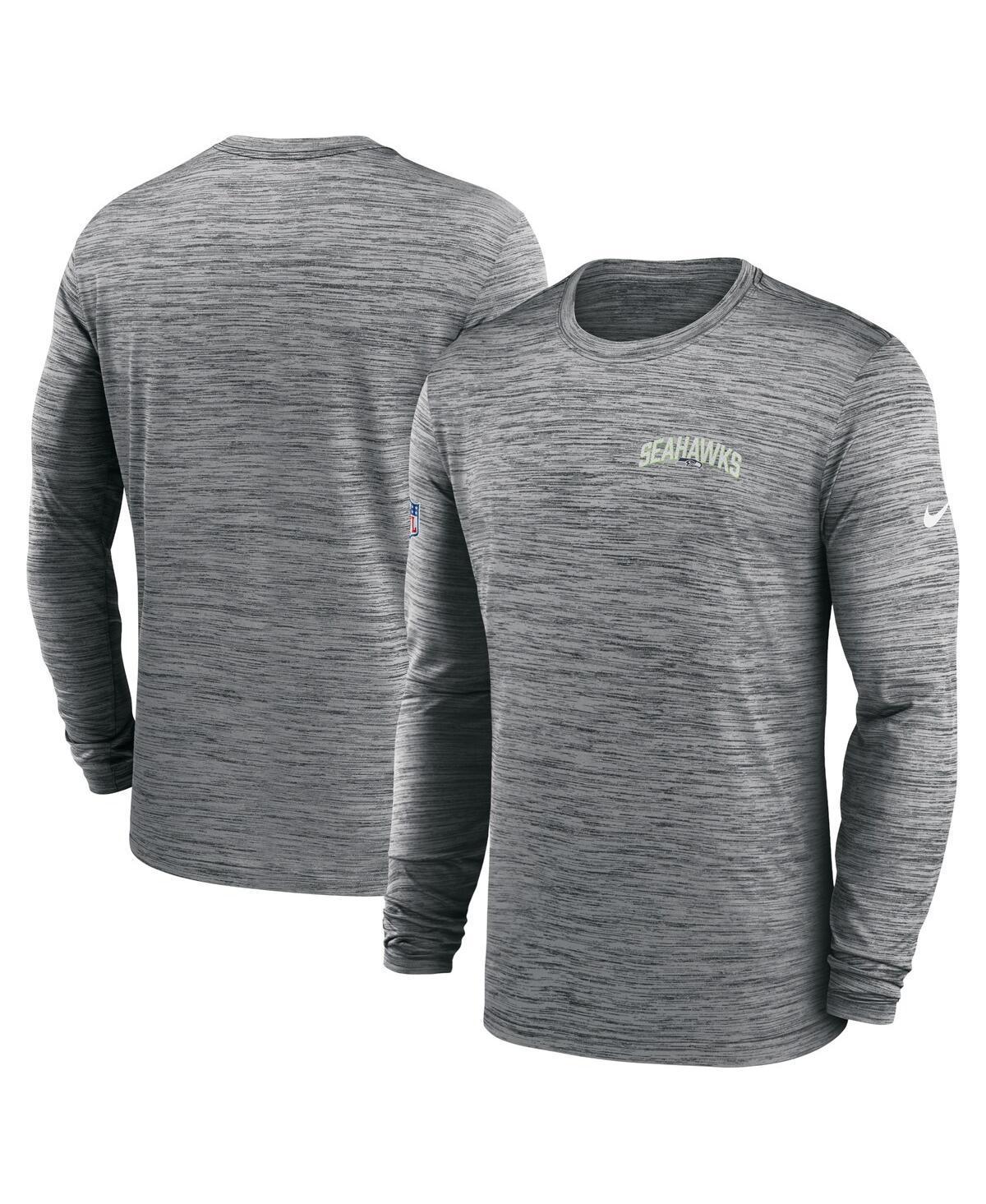 Tampa Bay Buccaneers Sideline Velocity Nike Men's Dri-FIT NFL Long-Sleeve T-Shirt Product Image
